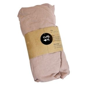 Pink Flannel Sheet for MINI Crib/Playard/Pack-n-Play, Fitted, New with box